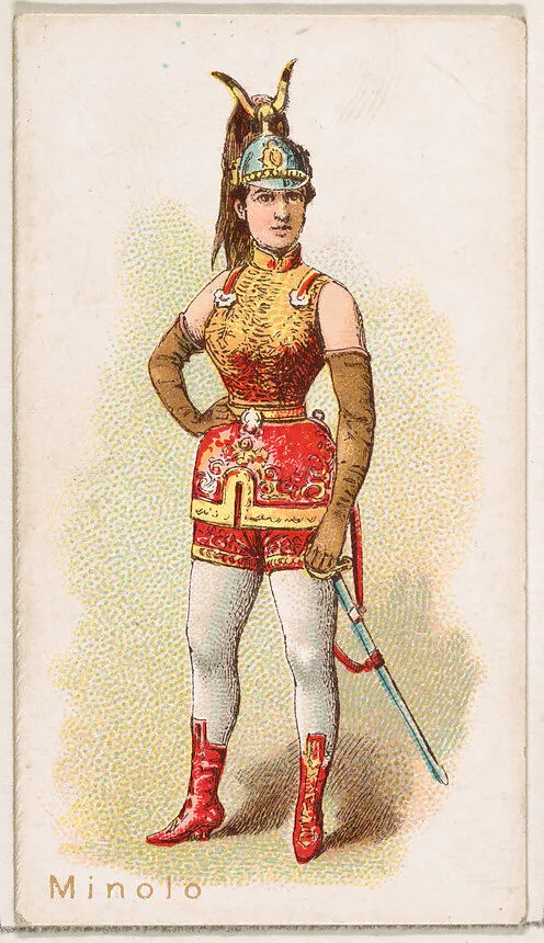Minolo, from the Ballet Queens series (N182) issued by Wm. S. Kimball & Co. — William S. Kimball & Company