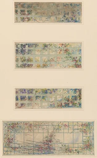 Four designs for a skylight