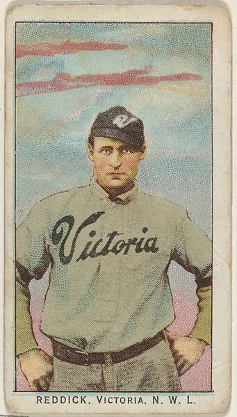 Reddick, Victoria, Northwestern League, from the "Obak Baseball Players" set (T212), issued by the American Tobacco Company to promote Obak Mouthpiece Cigarettes — American Tobacco Company