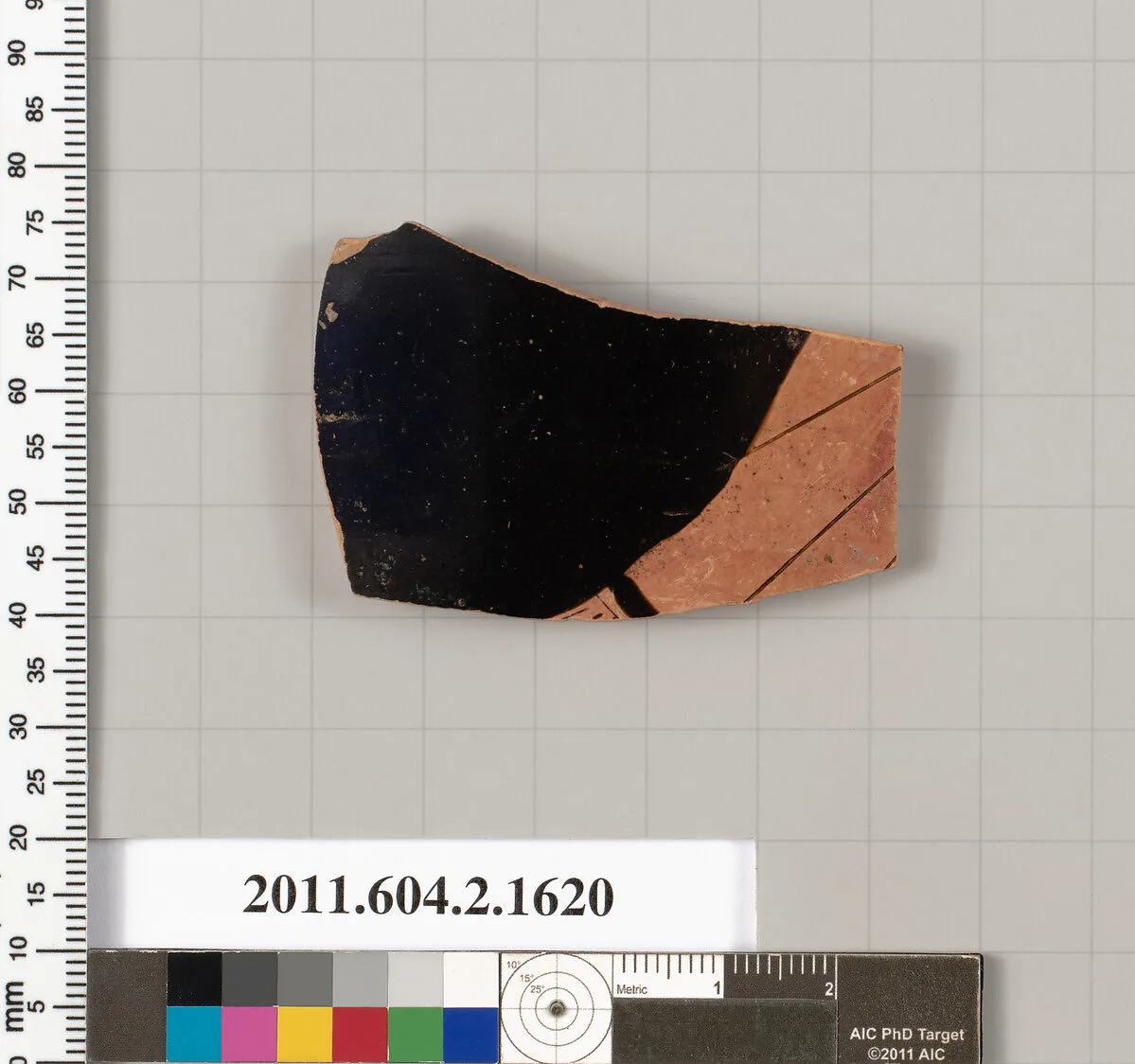 Terracotta fragment of a skyphos (deep drinking cup) — Unknown