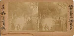 [61 Stereographic Views of Marble Arch, Central Park, New York]