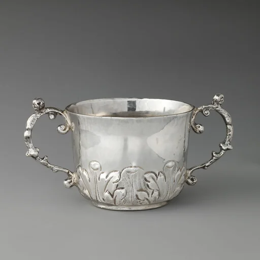 Miniature child's caudle cup