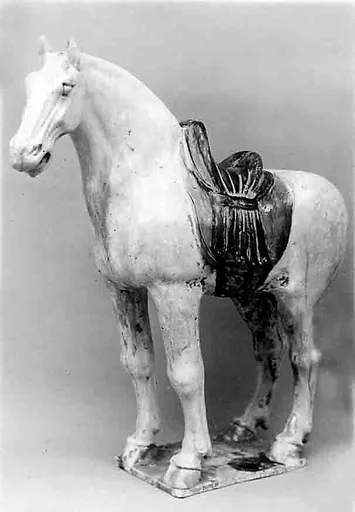 唐 三彩陶馬|Horse