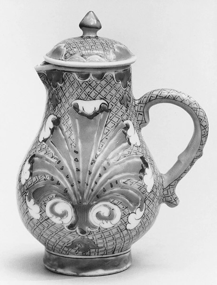 Creamer with cover (part of a service) — Cornelis Pronk