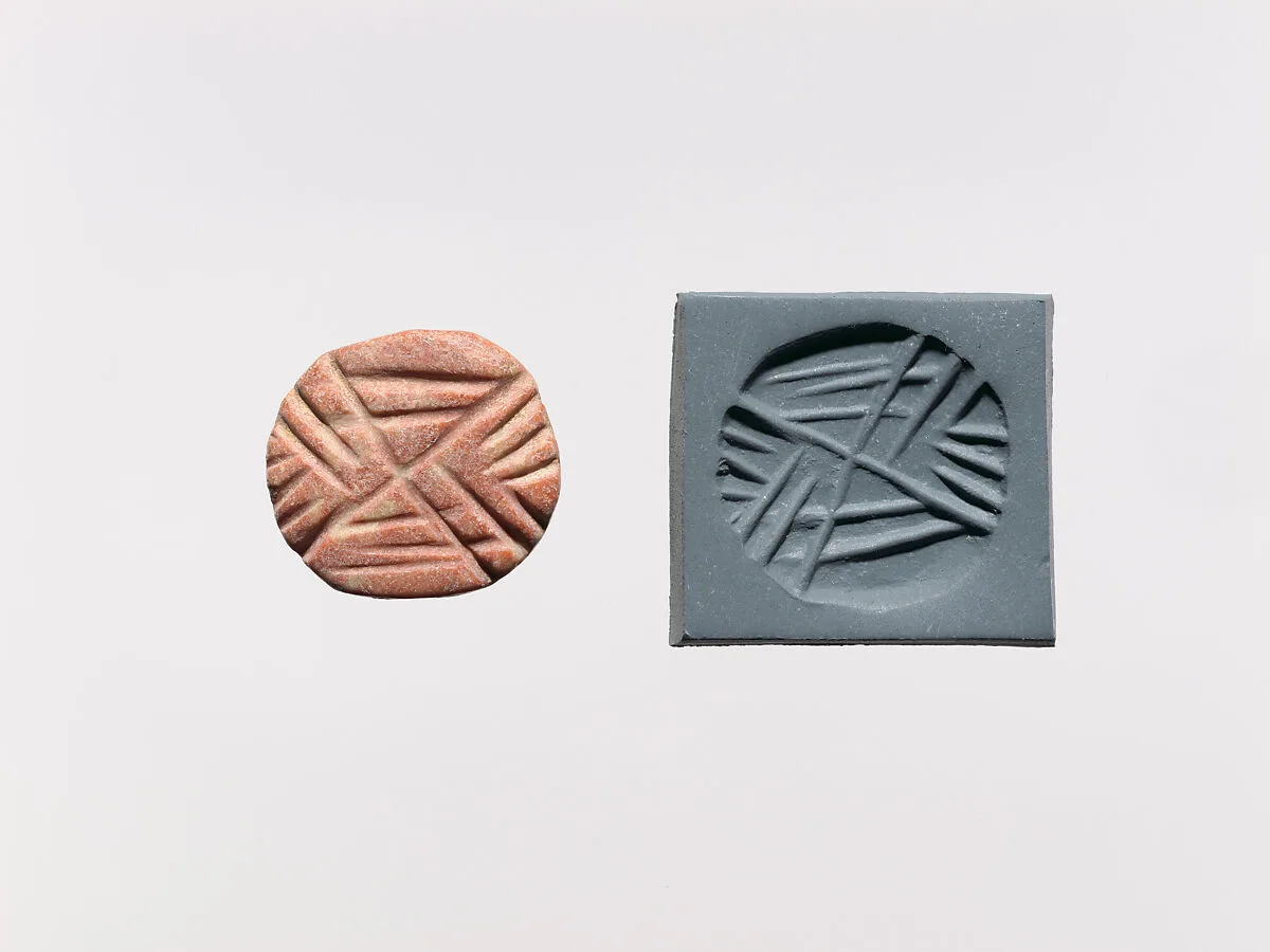 Lentoid seal — Unknown