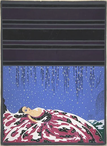 "Neige de Printemps": Cover Design for "Harper's Bazar"