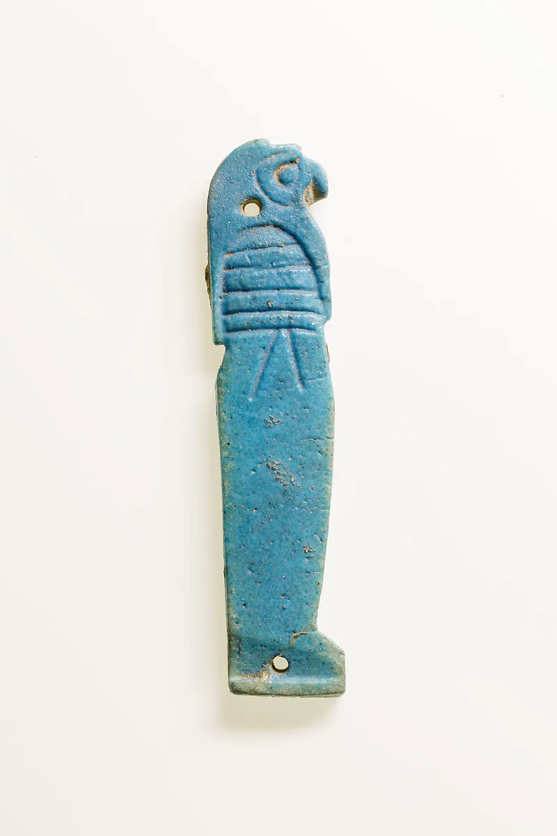 Son of Horus (Qebehsenuef) from bead net — Unknown