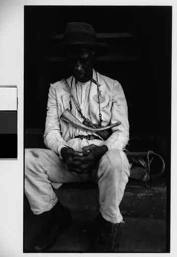 [Man Asleep on Stoop, Havana]