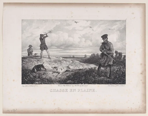 Hunting in the Field, from the series Hunting Scenes