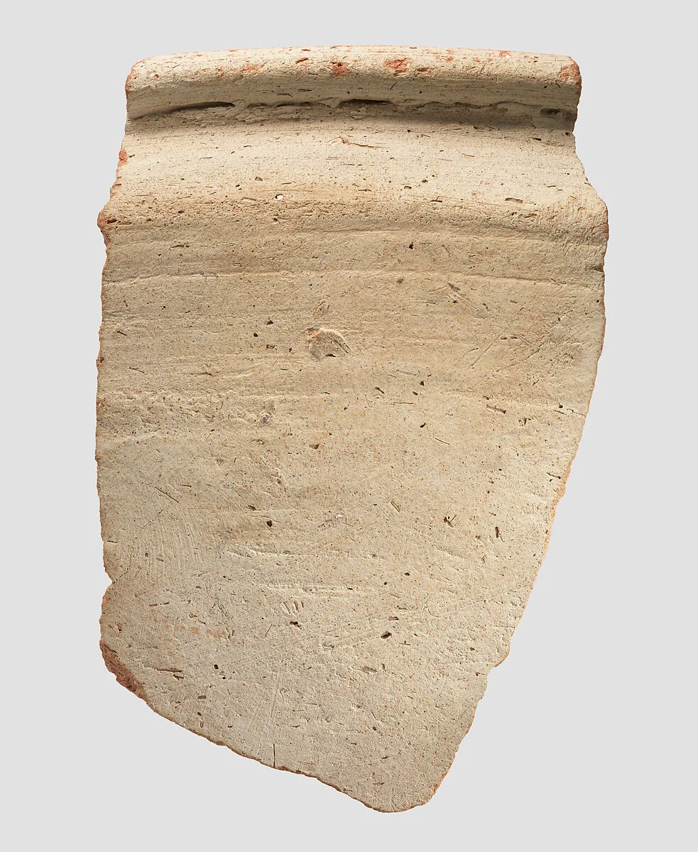 Bowl rim sherd — Unknown