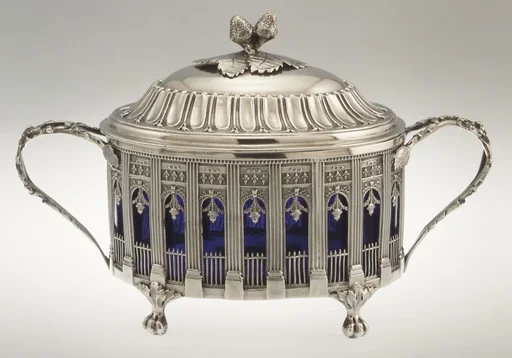 Sugar bowl with cover