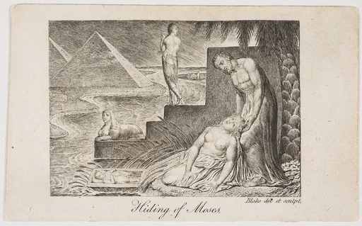 Hiding of Moses, from "Remember Me!, or a Pocket Companion"