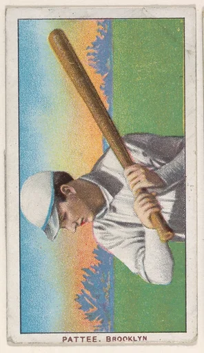 Pattee, Brooklyn, National League, from the White Border series (T206) for the American Tobacco Company