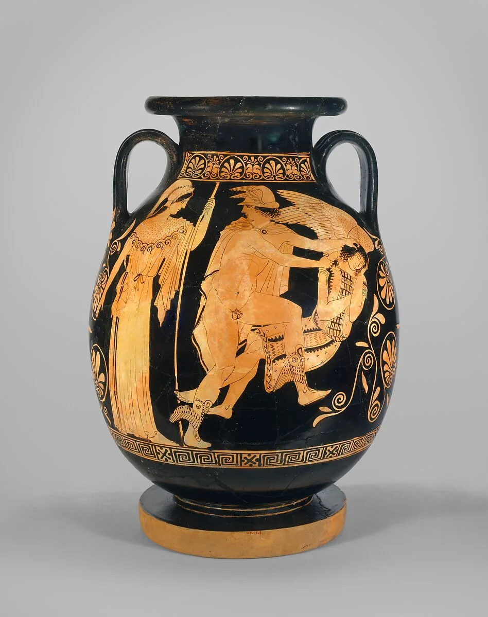 Terracotta pelike (jar) — Polygnotos