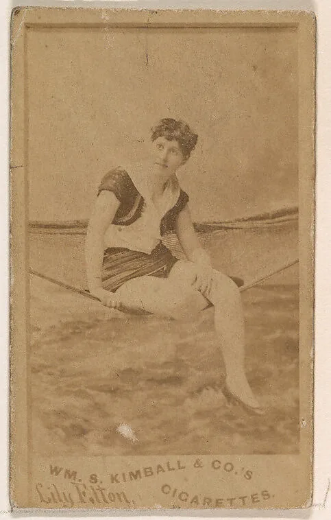Lily Elton, from the Actresses series (N203) issued by Wm. S. Kimball & Co. — William S. Kimball & Company