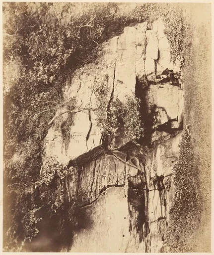 Fountains Abbey. The Echo Rock