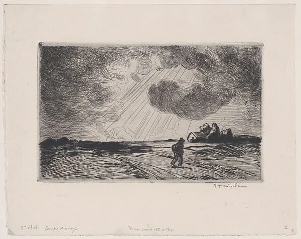Temps d'Orage — Théophile-Alexandre Steinlen