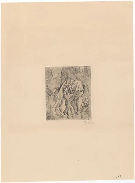 Still Life with a Fruit Bowl — Pablo Picasso|Eugène Delâtre|Daniel-Henry Kahnweiler