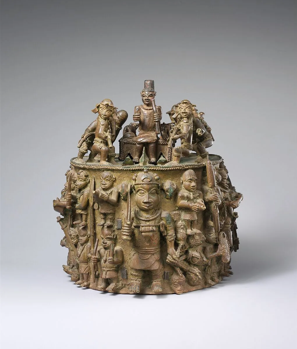 Oba with Animals — Unknown