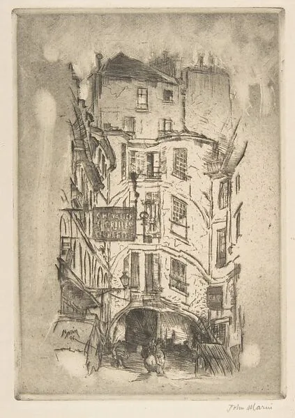 Cour Dragon, Paris — John Marin