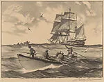 Whale Hunt — Gordon Grant|Associated American Artists