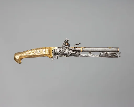 Combination Flintlock and Knife Carrier