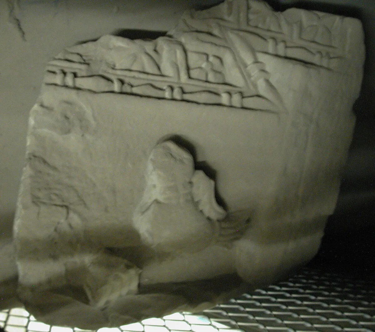 Fragment of a Cornice with a Bird — Unknown