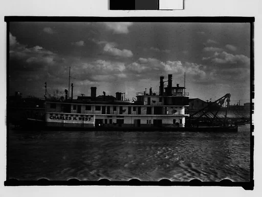 [Steamboat "Charles H. West", New Orleans, Louisiana]