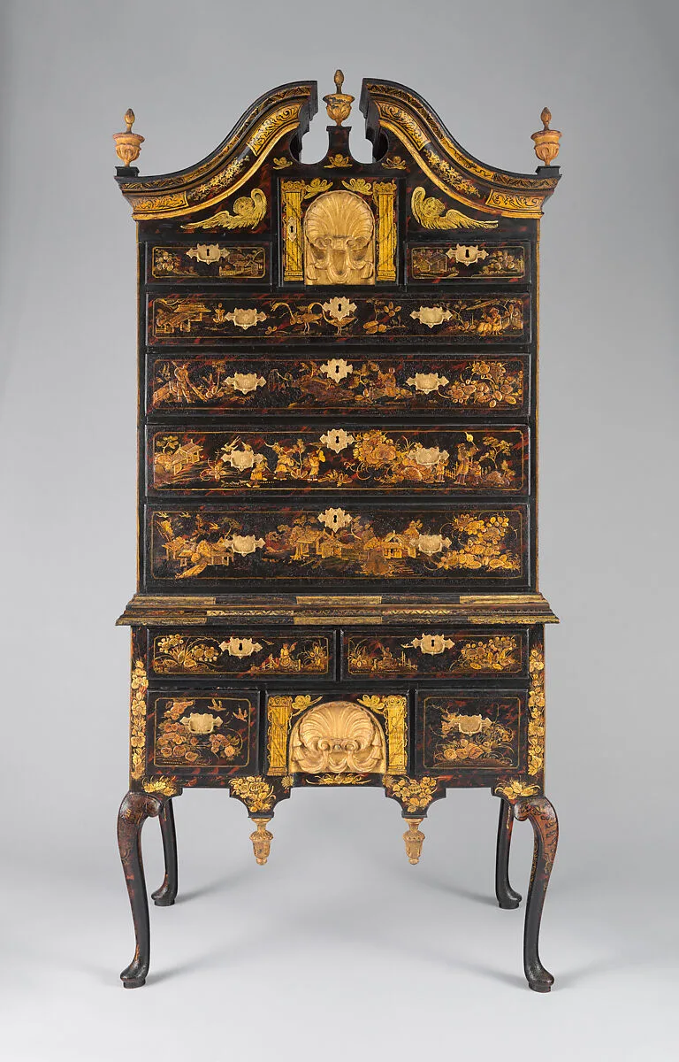 High chest of drawers — Unknown