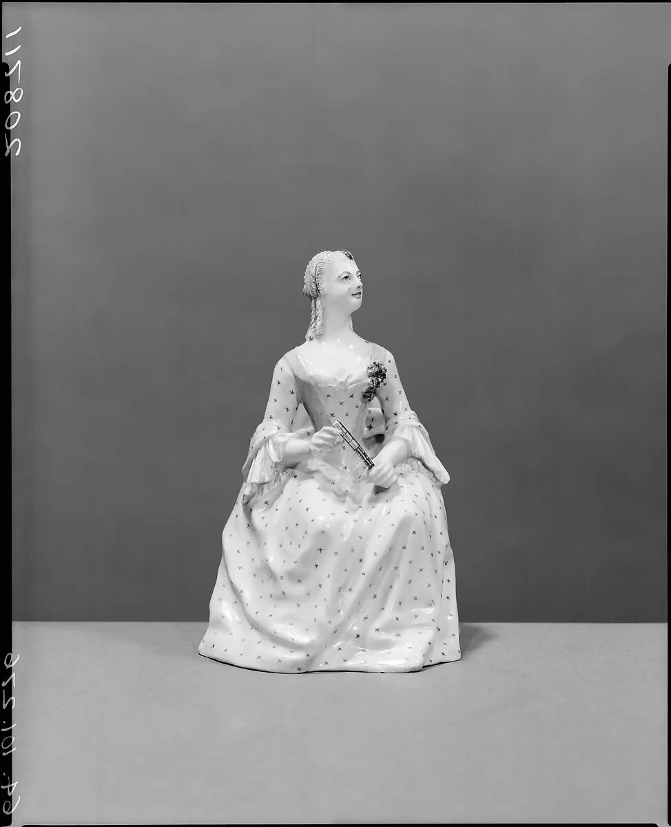 Seated woman — Imperial Porcelain Manufactory