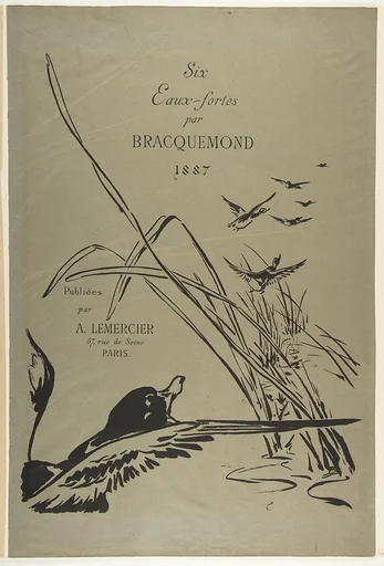Six Eaux-fortes par Bracquemond