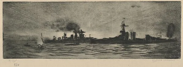 Warships at Scapa — Clifford Addams