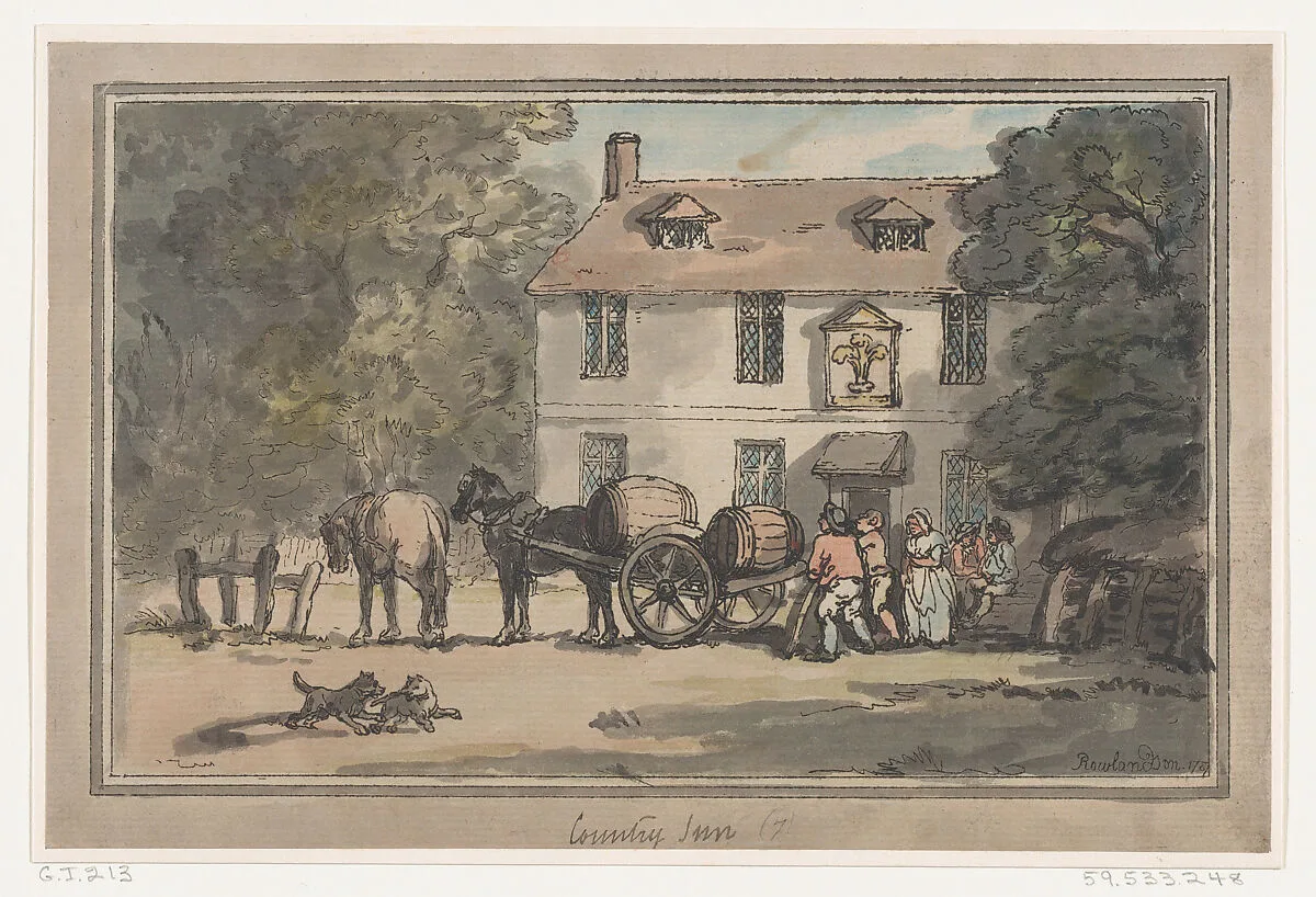 Country Inn — Thomas Rowlandson