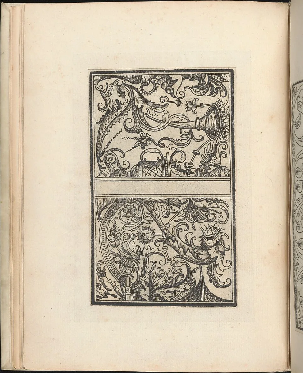 Esemplario di lavori, page 5 (verso) — Nicolò Zoppino