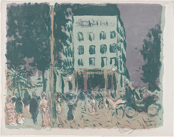 The Boulevards — Pierre Bonnard