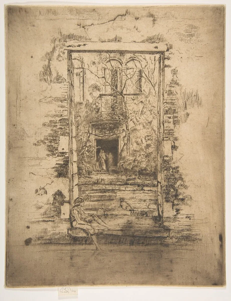 The Garden — James McNeill Whistler|Dowdeswell and Dowdeswell
