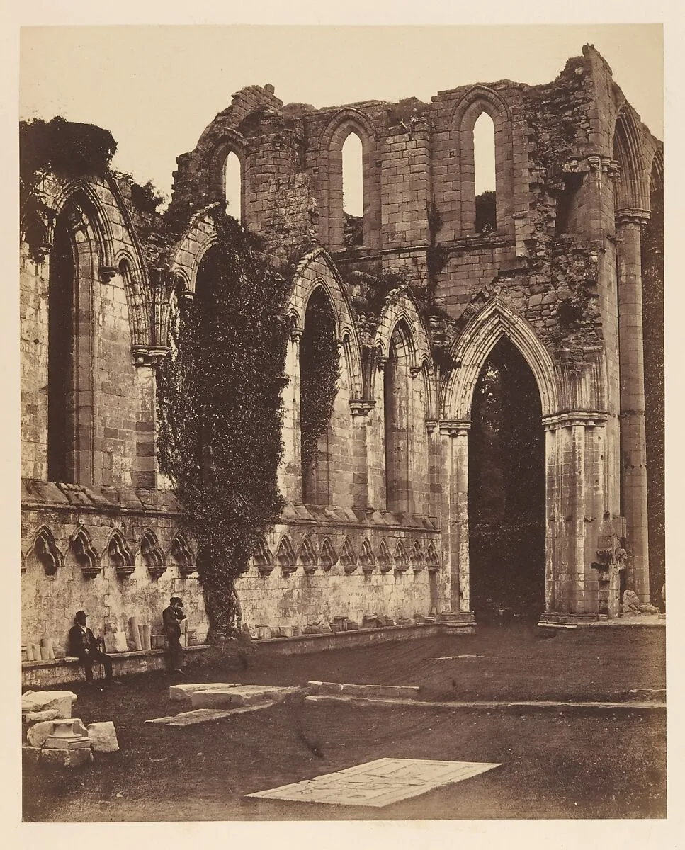 Fountains Abbey. Interior of the Choir — Joseph Cundall|Philip Henry Delamotte