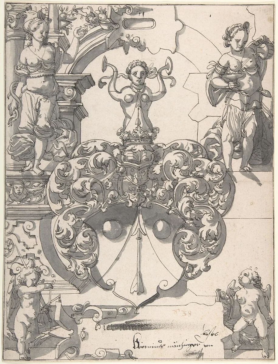 Design for Stained Glass — Hans Jakob Plepp
