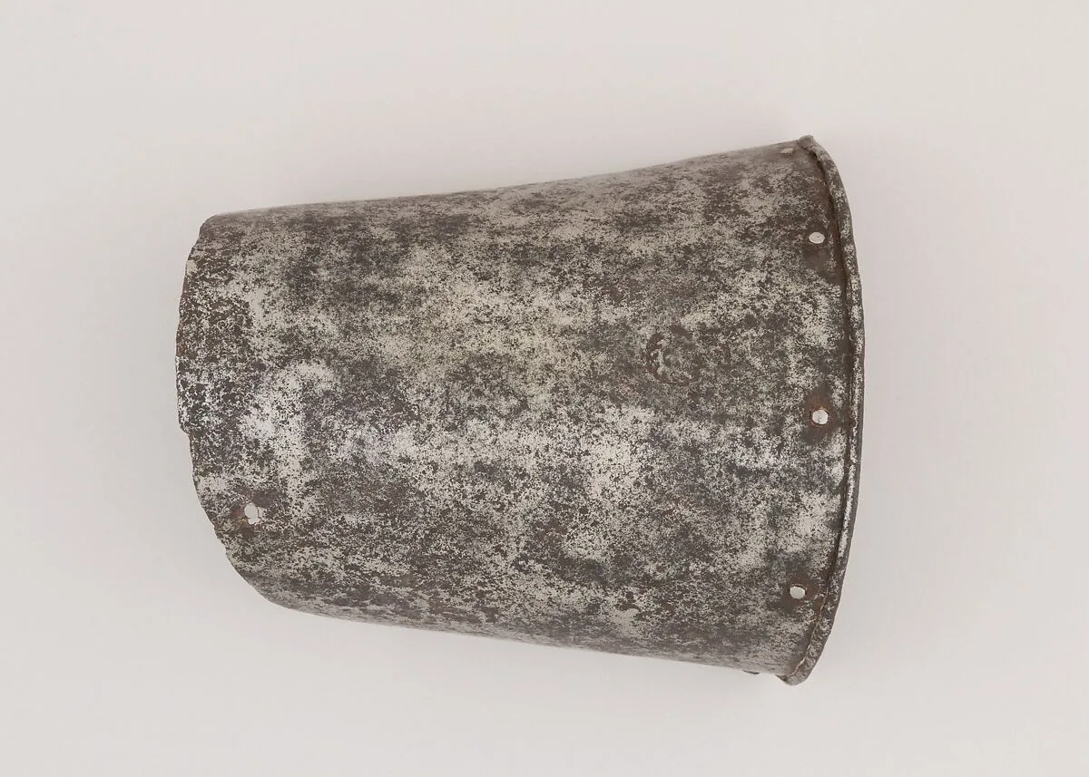 Upper Arm Defense (Rerebrace) with Fragment of Lining Strap — Unknown
