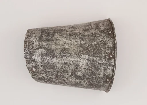 Upper Arm Defense (Rerebrace) with Fragment of  Lining Strap