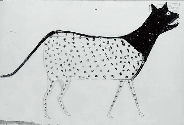 Spotted Cat — Bill Traylor