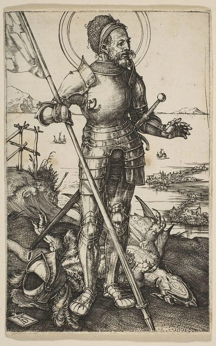 Saint George Standing — Albrecht Dürer
