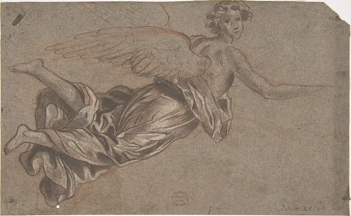 Flying Angel — Anonymous, Italian, 17th century