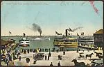 Cedar Point Boat Landing, Sandusky, Ohio — Unknown