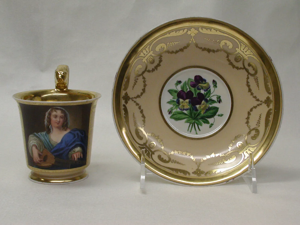 Cup and saucer — Vienna