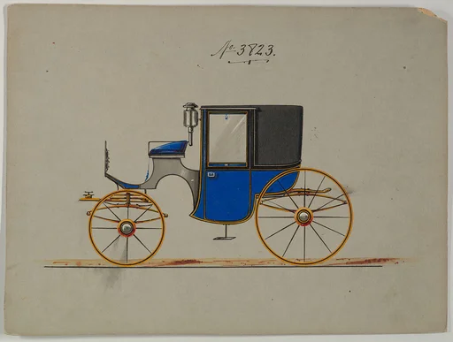 Design for Brougham, no. 3823