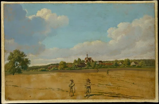 Schloss Emming, between Windach and Geltendorf, seen from the East