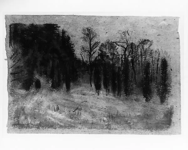 Landscape with Cedars — Arthur B. Davies