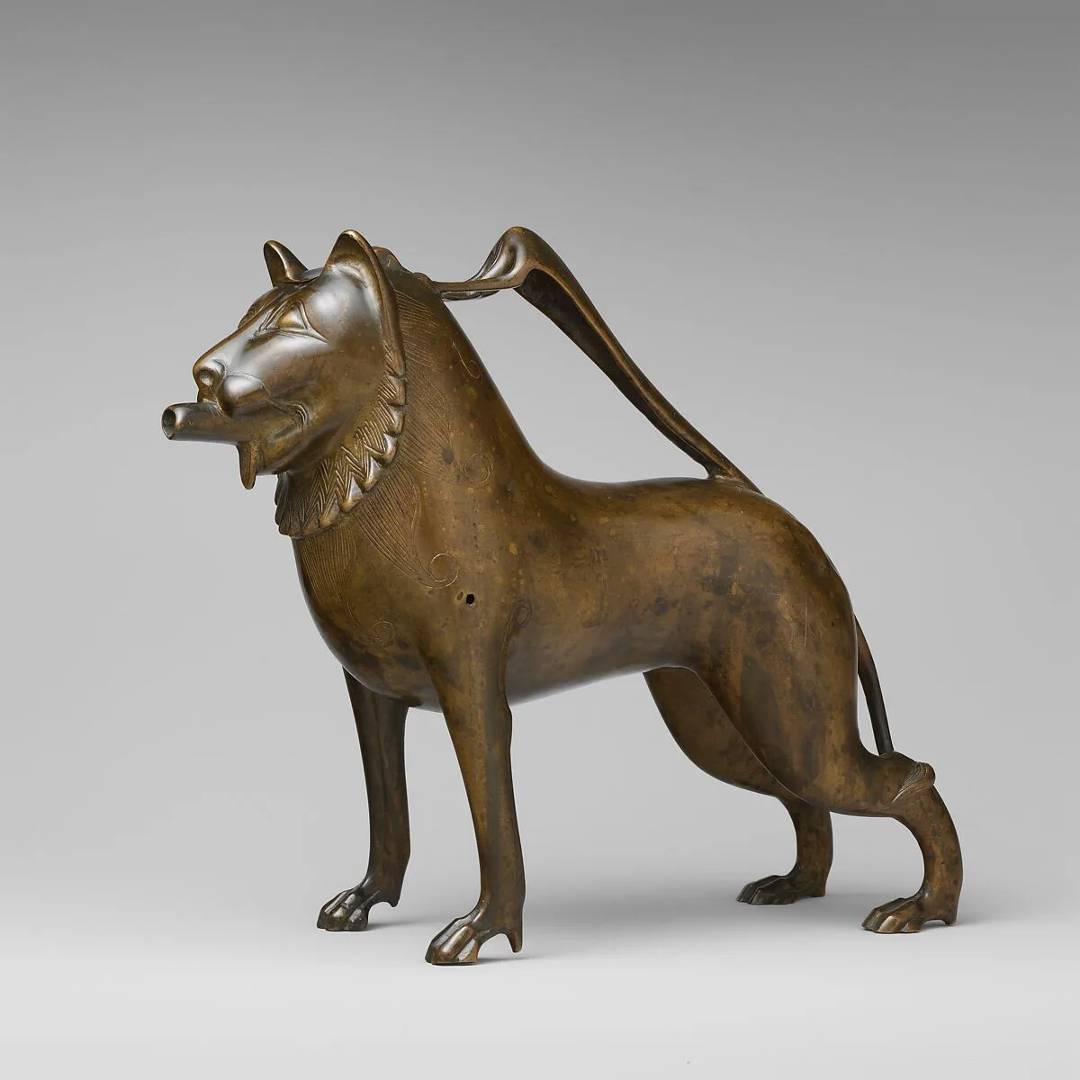 Aquamanile in the Form of a Lion — Unknown