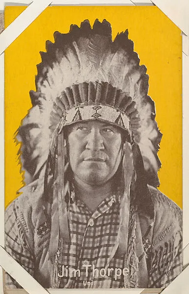 Jim Thorpe from Western Stars or Scenes Exhibit Cards series (W412) — Unknown